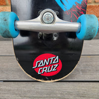 
              Santa Cruz Screaming Hand Skateboard With Slime Balls Wheels
            