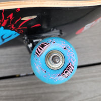 
              Santa Cruz Screaming Hand Skateboard With Slime Balls Wheels
            