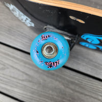 
              Santa Cruz Screaming Hand Skateboard With Slime Balls Wheels
            