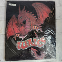 
              Vintage Graphic Wales Cyrmu Yr Hen Wlad Welsh Dragon 1980's 90's T Shirt Black New
            