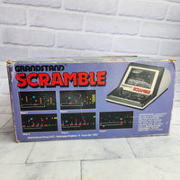 
              Grandstand Scramble Retro Electronic Arcade Game In Box Vintage 1982
            