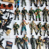 
              Marine Corps Figures Bundle Weapons Large Joblot Lanard Chap Mei Army Police
            