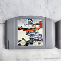 
              F1 World Grand Prix + F1 World Grand Prix 2 - N64 Game Bundle
            