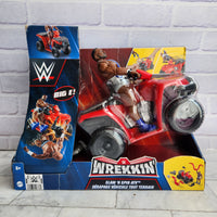 
              WWE Slam N Spin ATV Big E Figure With Quad Bike New In Box
            