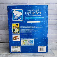 
              GLO-E Light Up Bear Magical Clap + Glo Glow Colour Changing New In Box 2005
            