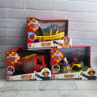 
              Fireman Sam Vehicle Bundle Jupiter Neptune Mercury - New In Box
            