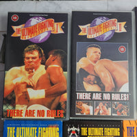 
              UFC VHS Bundle 1-10 + Vendetta UFC1 - UFC10 Great Condition
            