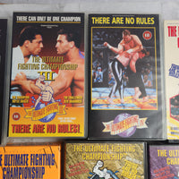 
              UFC VHS Bundle 1-10 + Vendetta UFC1 - UFC10 Great Condition
            