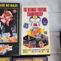 
              UFC VHS Bundle 1-10 + Vendetta UFC1 - UFC10 Great Condition
            