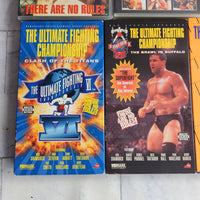 
              UFC VHS Bundle 1-10 + Vendetta UFC1 - UFC10 Great Condition
            