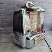 
              Select-O-Matic Table Top Jukebox With Radio USB Bluetooth
            