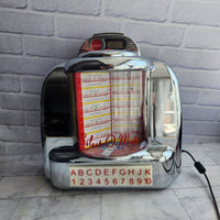 
              Select-O-Matic Table Top Jukebox With Radio USB Bluetooth
            