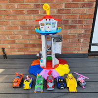 
              Paw Patrol My Size Lookout Tower & Vehicles & Figures Bundle Electronic Working
            