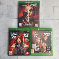 
              Xbox One Game Bundle  - Tekken 7 + WWE 2K19 + WWE 2K20
            