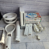 
              Nintendo Wii Console Bundle With Mario Kart - 7 Games, 2 Controllers, Accesories
            