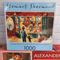 
              Sure Lox 1000 Piece Puzzle Bundle Vintage Artists Alexander Chen Arthur Elsley
            