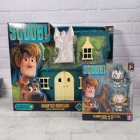 
              Scoob! Scooby Doo Haunted Mansion Bundle With Figure Pack Set New In Box
            