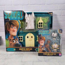 Scoob! Scooby Doo Haunted Mansion Bundle With Figure Pack Set New In Box