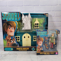 
              Scoob! Scooby Doo Haunted Mansion Bundle With Figure Pack Set New In Box
            