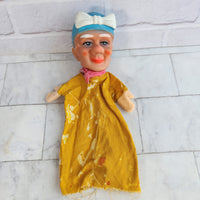 
              Punch and Judy Puppet Bundle Vintage 1950's King Old Woman Gnome
            