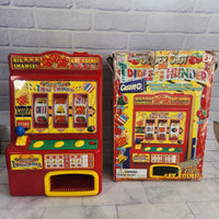 
              Super Slot Triple Thunder Vintage Red Yellow In Box With Coins
            