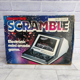 Grandstand Scramble Retro Electronic Arcade Game In Box Vintage 1982