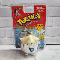 
              Pokemon Togepi Talking Keychain Plush Tiger Electronics 2000 - New Sealed
            