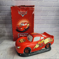 
              Disney Cars Lighting McQueen Money Bank Money Box Piggy Bank - New
            