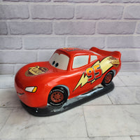 
              Disney Cars Lighting McQueen Money Bank Money Box Piggy Bank - New
            