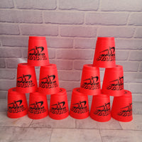 
              WSSA Official Speed Stacking Cups in Carry Bag Red 12x Cups
            