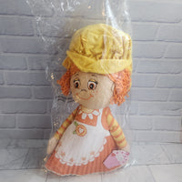 
              Little Miss Muffin Cupcake Doll Plush Toy Orange + Yellow Colourway - Brand New
            