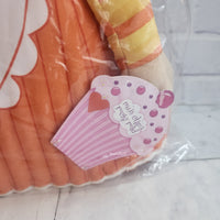 
              Little Miss Muffin Cupcake Doll Plush Toy Orange + Yellow Colourway - Brand New
            