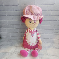 
              Little Miss Muffin Cupcake Doll Plush Toy Pink / Pink  Colourway - Brand New
            