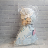 
              Little Miss Muffin Cupcake Doll Plush Toy Baby Blue / White  Colourway - Brand New
            