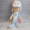 Little Miss Muffin Cupcake Doll Plush Toy Baby Blue / White  Colourway - Brand New