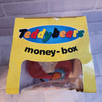 
              Teddy Bears Money Box William Meridian Broadcasting Vintage 1999 New In Box
            