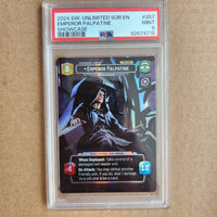 
              Emperor Palpatine Showcase #257 - PSA 9 - Star Wars Unlimited SOR
            