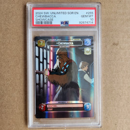 Chewbacca Showcase #255 - PSA 10 - Star Wars Unlimited SOR