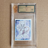 
              Mewtwo #150 Merlin Series 1 Sticker - OG10
            