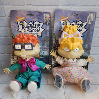 
              Rugrats In Paris Chuckie + Angelica Plush Doll Bundle Rugrats Movie - New
            