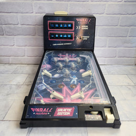 Space Pinball Electronic Tabletop Galactic Edition Vintage Retro Lights + Sounds