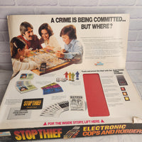 
              Stop Thief Electronic Board Game Palitoy Cops Robbers Strategy Vintage 1979
            