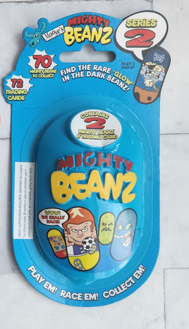 Mighty Beanz Series 2 Blister Pack Moose's Spinmaster 2003 Vintage New Sealed