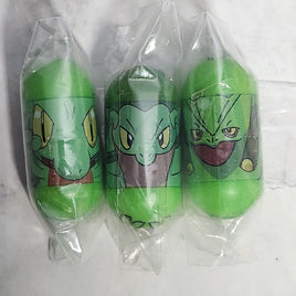 Mighty Beanz Pokemon Figure Bundle - Treecko Grovyle Sceptile New Vintage 2004