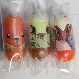 Mighty Beanz Pokemon Figure Bundle - Torchic Combusken Blaziken New Vintage 2004