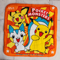 
              Pokemon Pikachu Hand Towel ANA Promo Pichu Pachirisu Air Adventures 2007
            