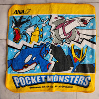 
              Pokemon Hand Towel ANA Promo Gyarados Dialga Kyogre Emporeon Air Adventures 2007
            