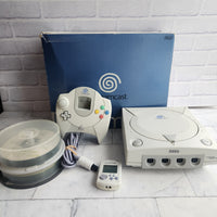 
              Sega Dreamcast Console Bundle Boxed With BOOT DISK + Games Tested Working
            