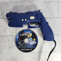 
              Sony Playstation 2 Light Gun Controller Namco NPC-106 PS2 With Time Crisis 3
            