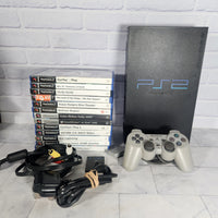 
              Sony PlayStation 2 Console Bundle + 13 Games Memory Card - Ready To Play!
            